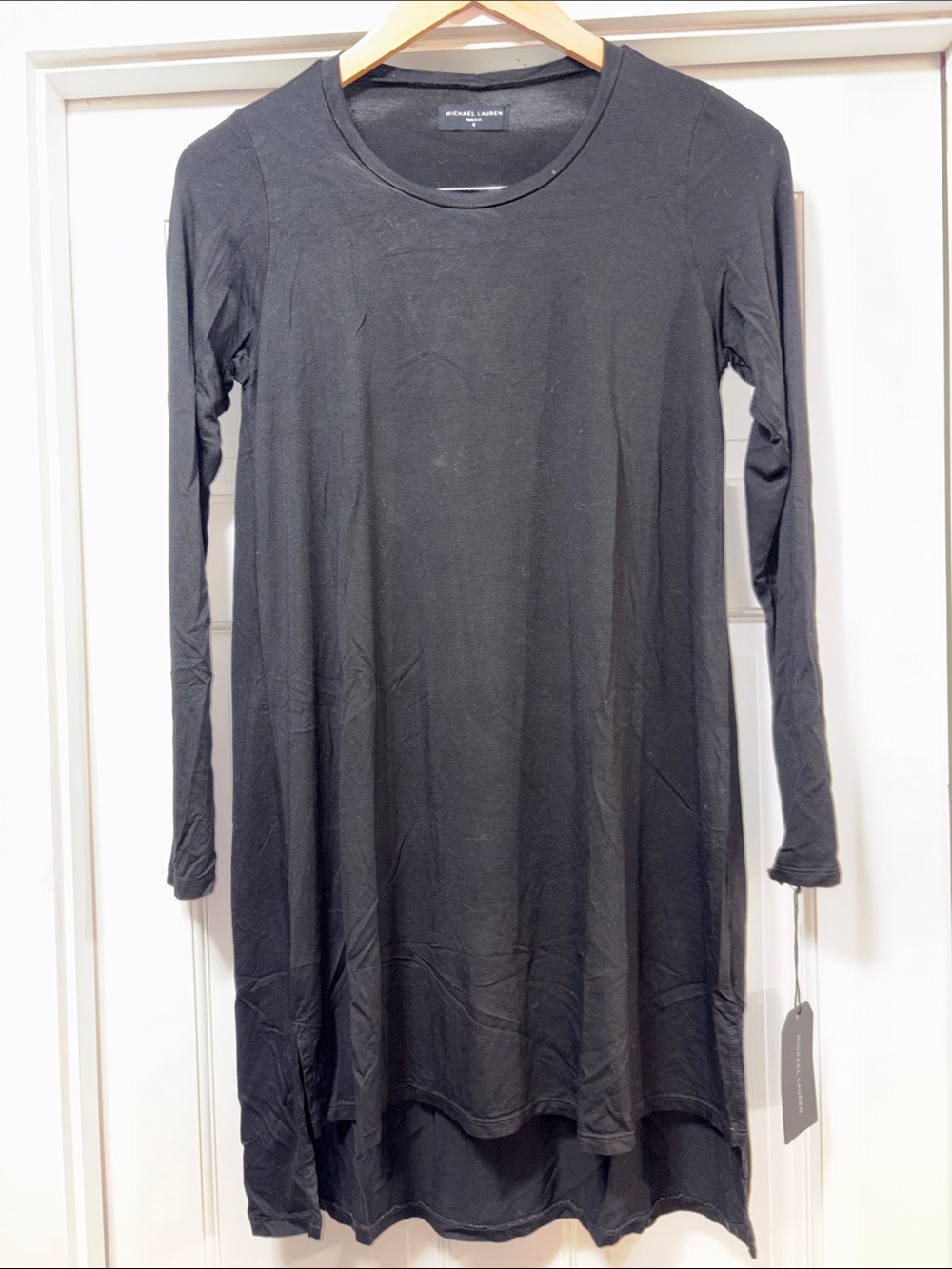 Michael Lauren Black Long Sleeve Tunic